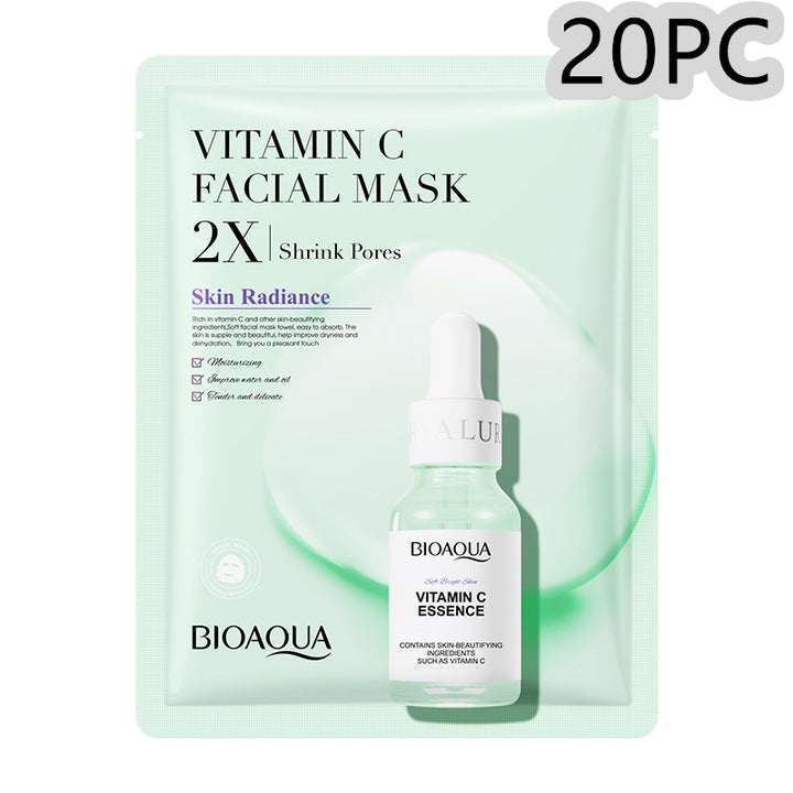 Hydrating Sheet Masks with Collagen or Vitamin C