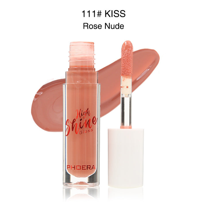 Jelly Lip Gloss with Mirror Shine, 24 Shades