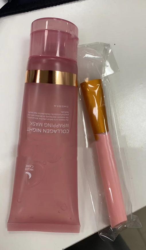Collagen overnight wrapping face mask tube