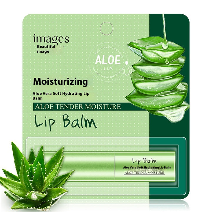 Plant Lip Balm in Honey, Aloe, Chamomile and Strawberry