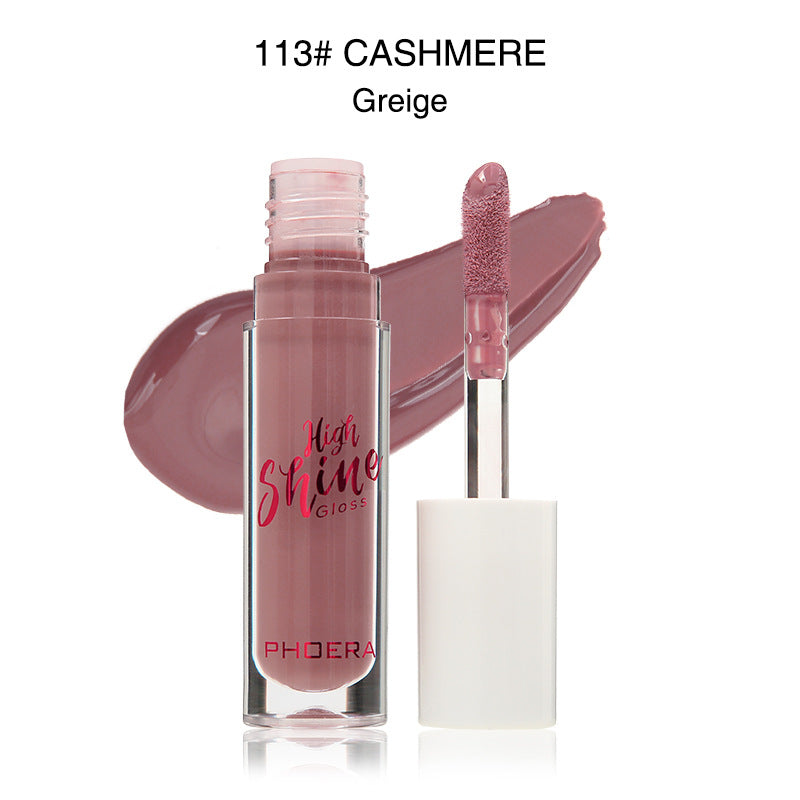 Jelly Lip Gloss with Mirror Shine, 24 Shades