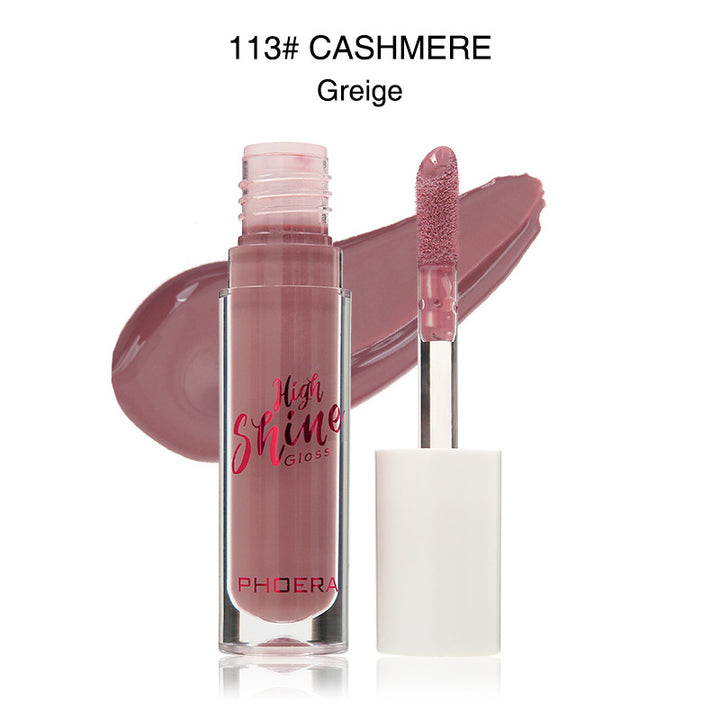 Jelly Lip Gloss with Mirror Shine, 24 Shades