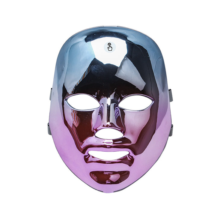 Rechargeable LED Face Mask with Colour Light