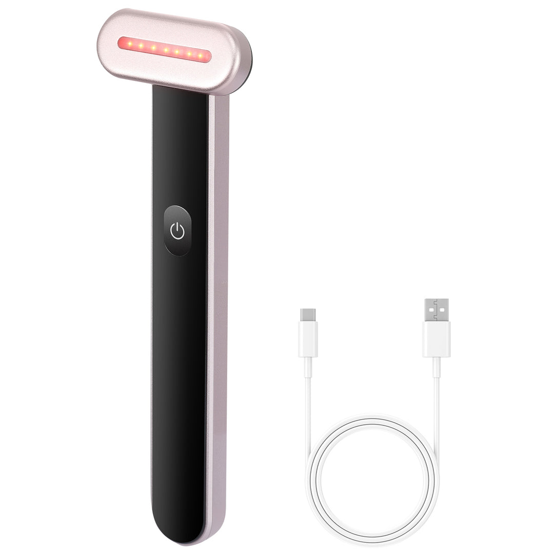7 Colour LED Face Wand with Warmth and Vibration
