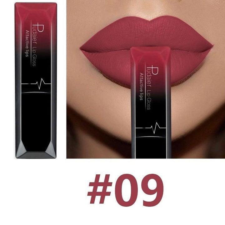 Matte Liquid Lipstick, Long Lasting and Waterproof