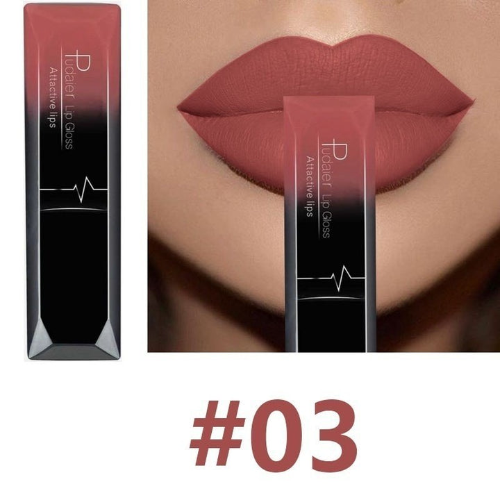 Matte Liquid Lipstick, Long Lasting and Waterproof