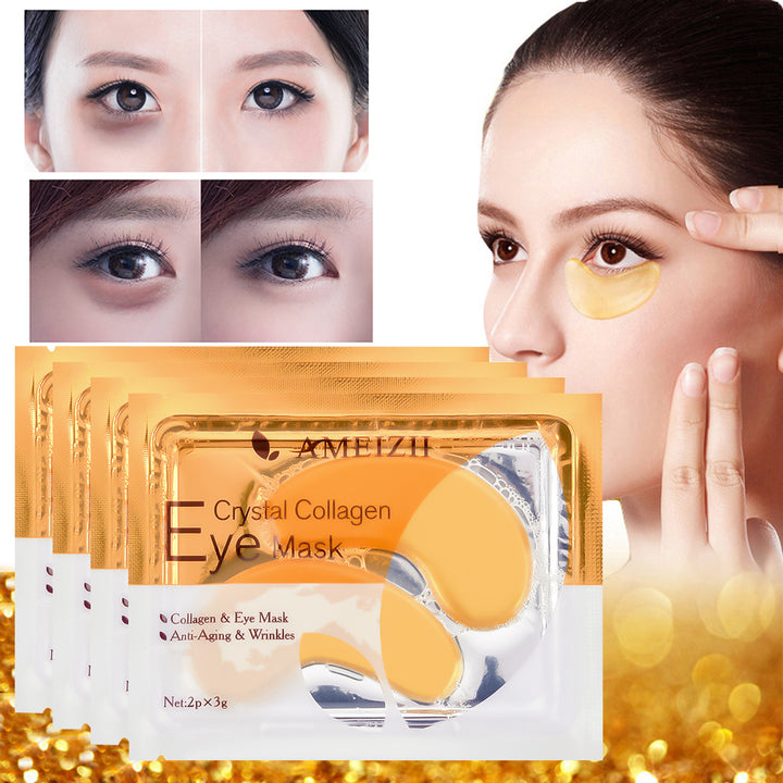 Gold Collagen Eye Patches for Puffy-Looking Eyes