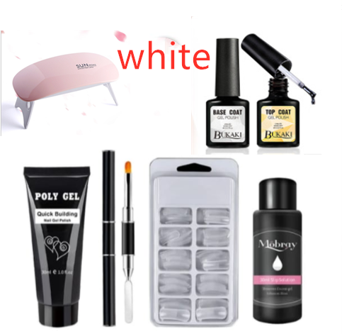 Polygel Nail Extension Kit with 30ml Builder Gel