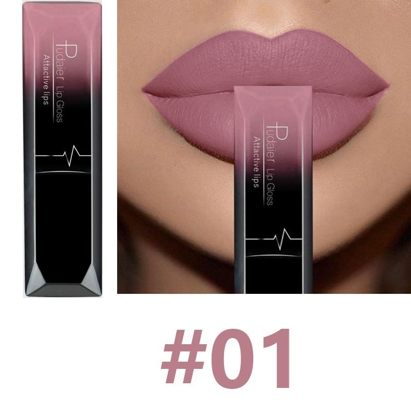 Matte Liquid Lipstick, Long Lasting and Waterproof