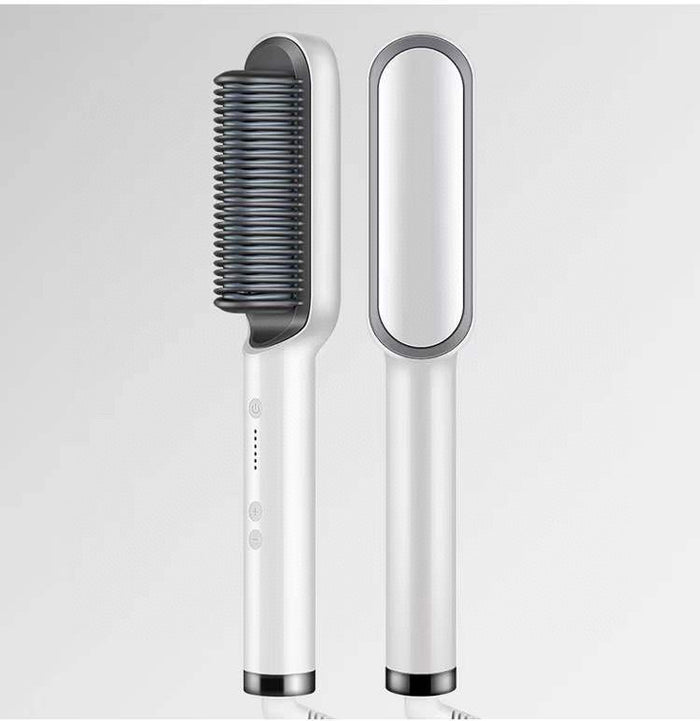 Nolivela 2-in-1 hot comb for straightening and soft waves