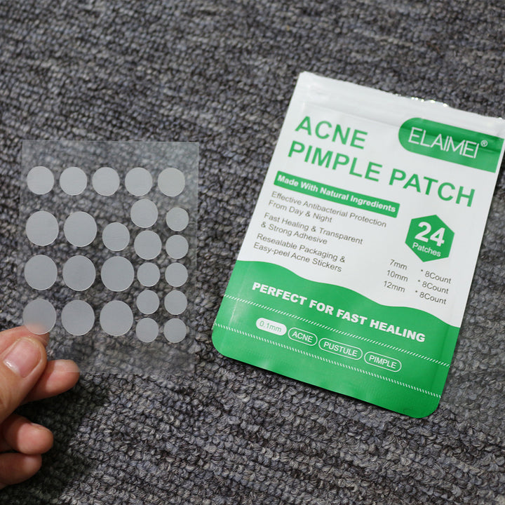 Invisible Hydrocolloid Spot Patches in 3 Sizes