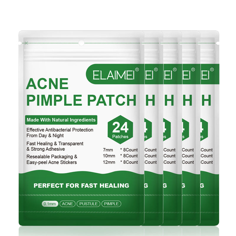 Invisible Hydrocolloid Spot Patches in 3 Sizes