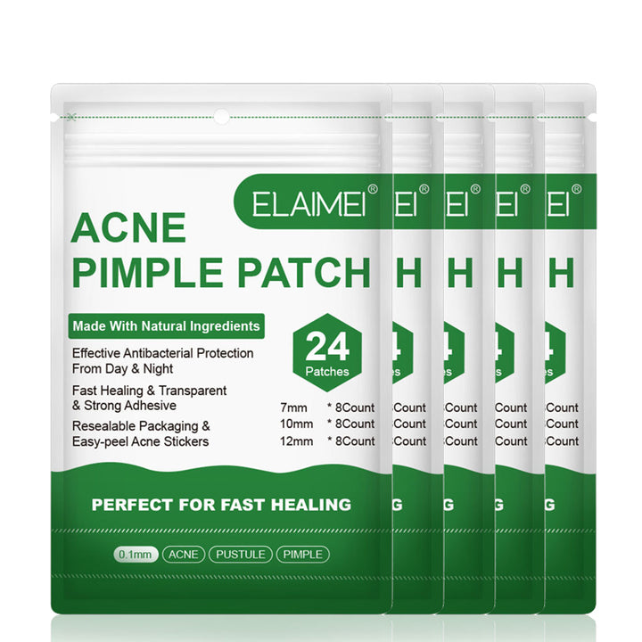 Invisible Hydrocolloid Spot Patches in 3 Sizes
