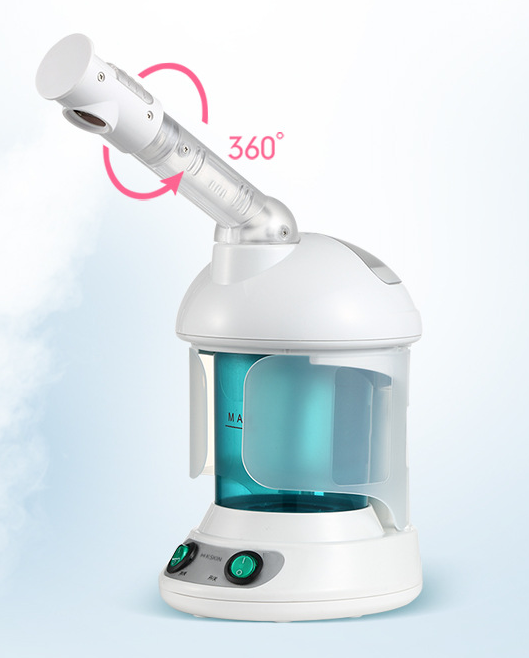 Facial Steamer with Rotating Nozzle and Large Water Tank