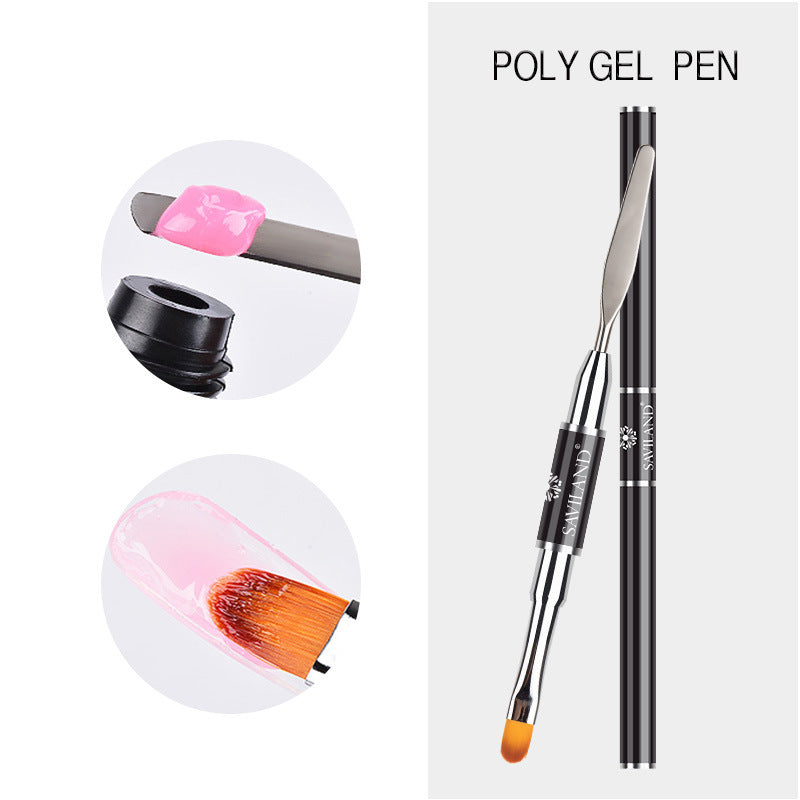 Builder Gel for Nail Extensions in Clear and Nude Pinks