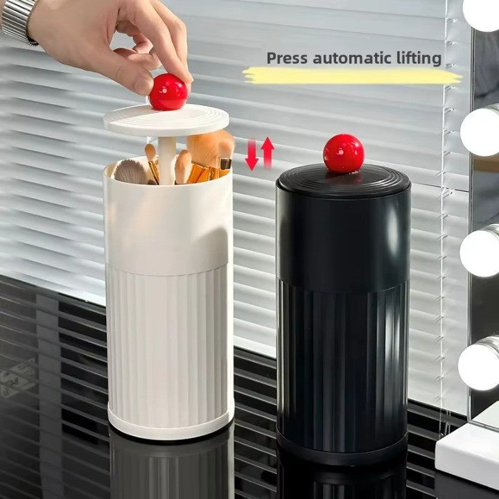 BowLift | Automatic Pop-Up Cylindrical Makeup Brush Organizer