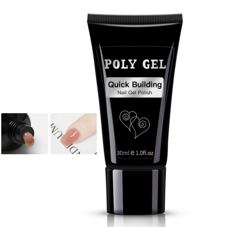 Polygel Nail Extension Kit with 30ml Builder Gel