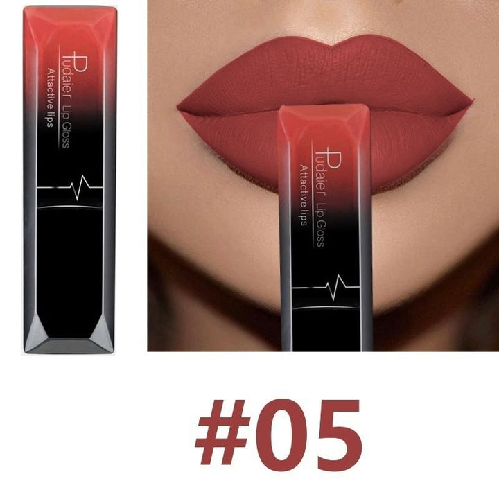 Matte Liquid Lipstick, Long Lasting and Waterproof
