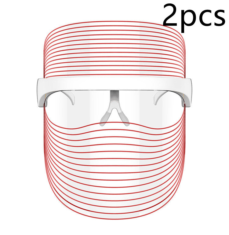 7 Colour LED Face Mask with USB Power