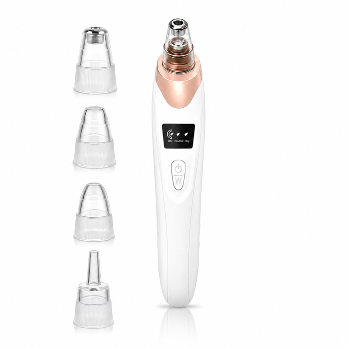 Blackhead Remover Pore Vacuum with 5 Probes USB Rechargeable