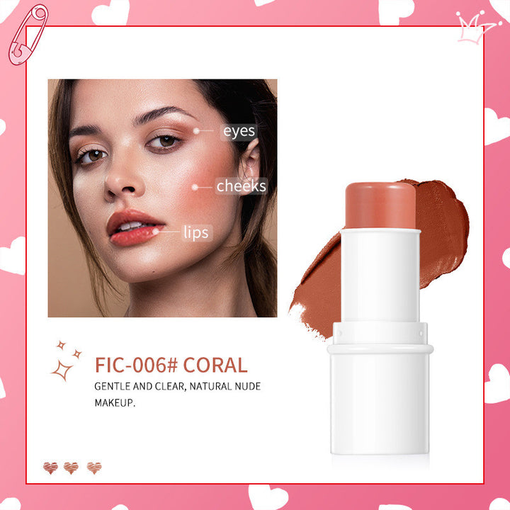 3-in-1 Make Up Stick for Cheeks, Lips and Eyes