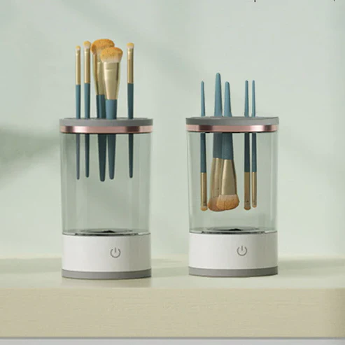 BowLift | 3-in-1 Cosmetic Brush Cleaner Machine - Electric Makeup Brush Cleaner Device