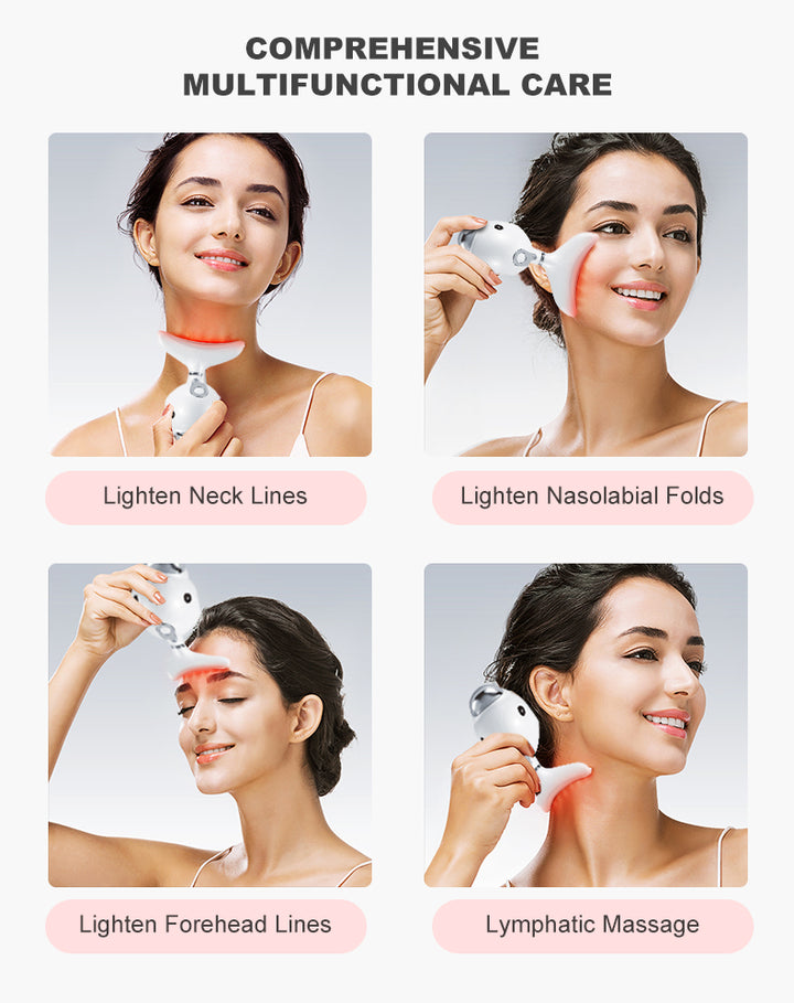 Rechargeable Neck Massager for Smoother-Looking Skin
