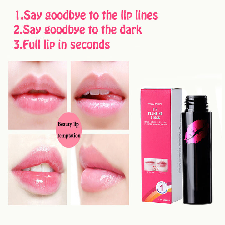 Lip Plumper Gloss Serum for Fuller-Looking Lips
