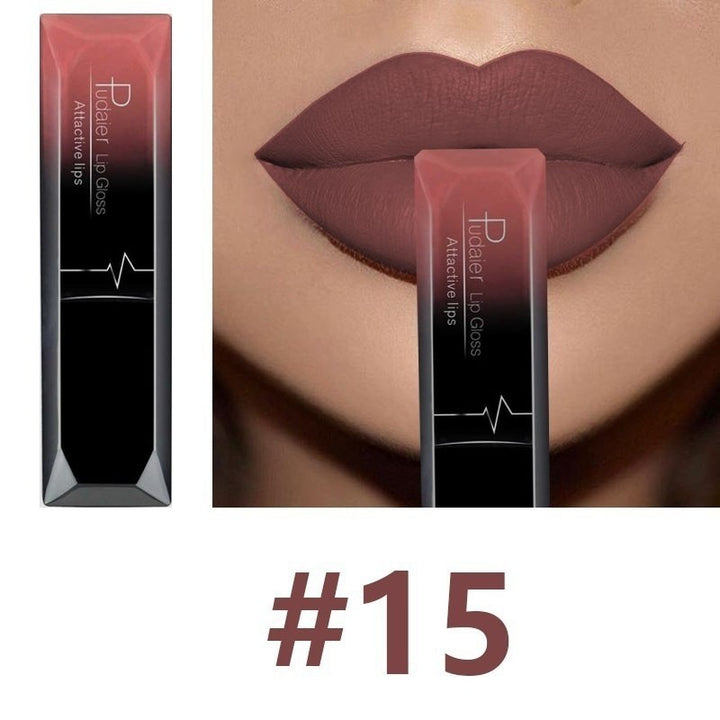 Matte Liquid Lipstick, Long Lasting and Waterproof