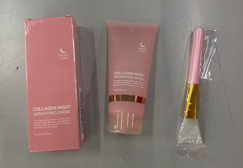 Collagen overnight wrapping face mask tube