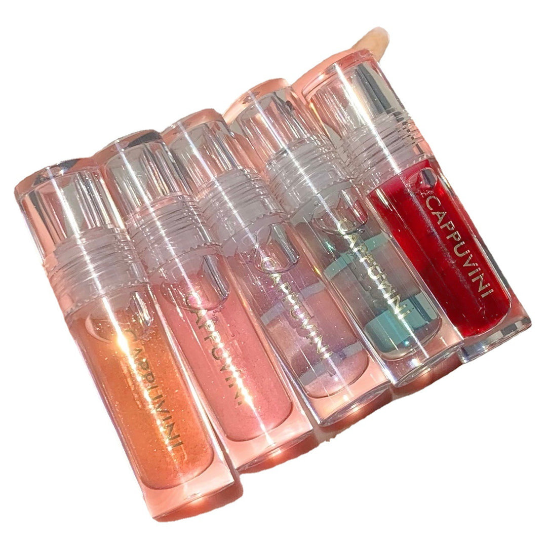 Glossy Moisturising Lip Gloss with a Glass Finish