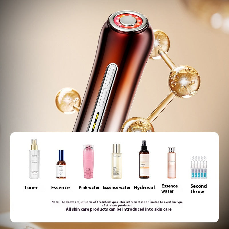 Microcurrent Facial Toning Device with Colour Light