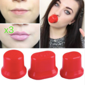 Lip Plumper Tool Set with Round and Oval Shapes