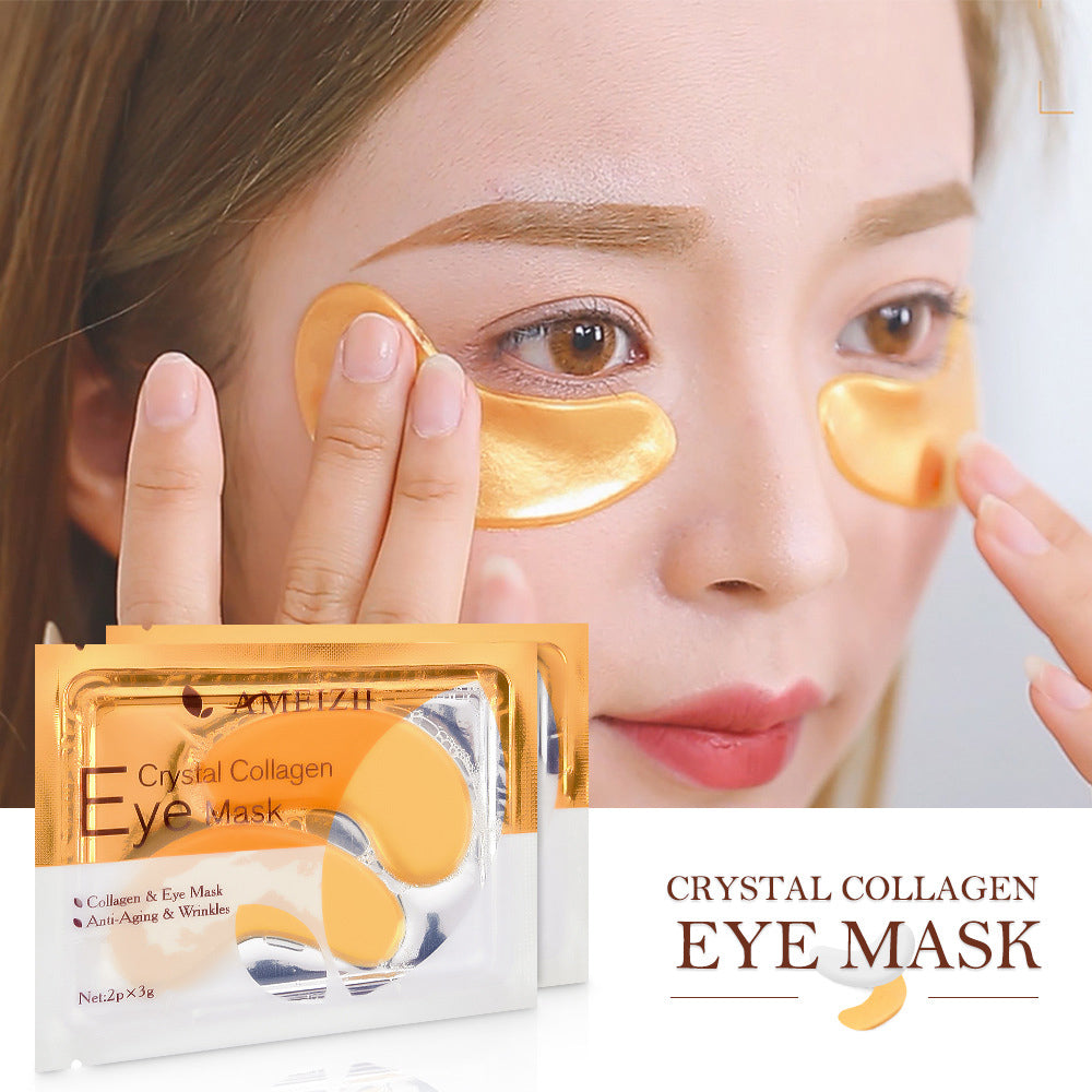 Gold Collagen Eye Patches for Puffy-Looking Eyes
