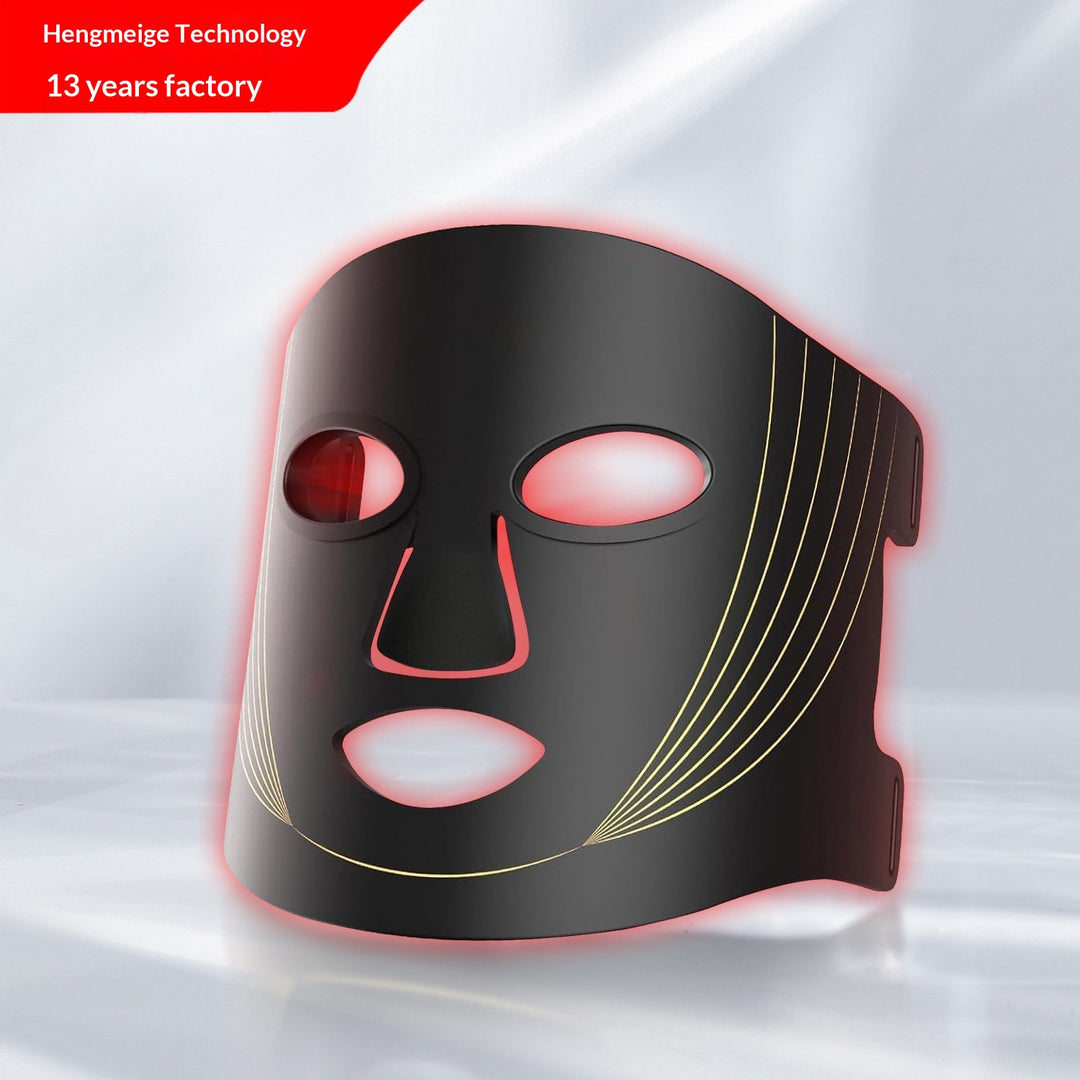 Silicone Red Light LED Face Mask with 7 Settings