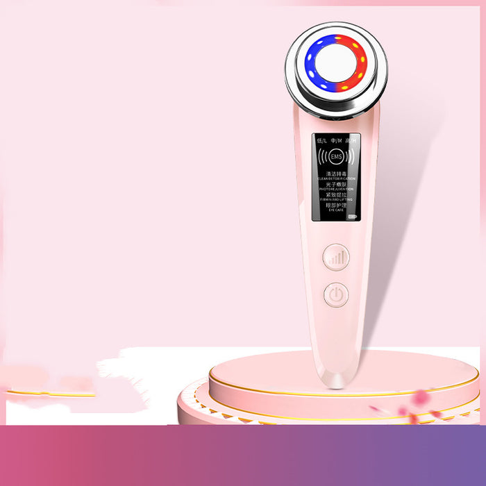 Nolivela Facial Beauty Device with Red and Blue Light and Warmth
