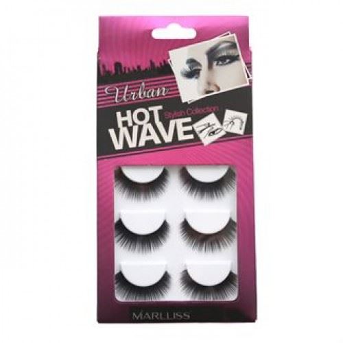 False Eyelashes Multipack 3 Pairs with Adhesive