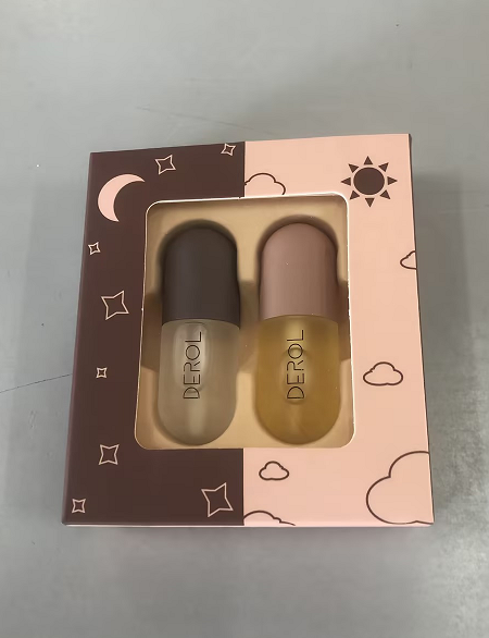 Nolivela Plumping Lip Oil for Day and Night, Glossy Finish