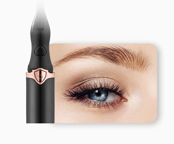 Heated Eyelash Curler with 360° Rotating Comb