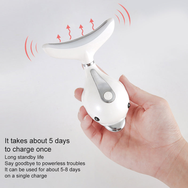 Rechargeable Neck Massager for Smoother-Looking Skin