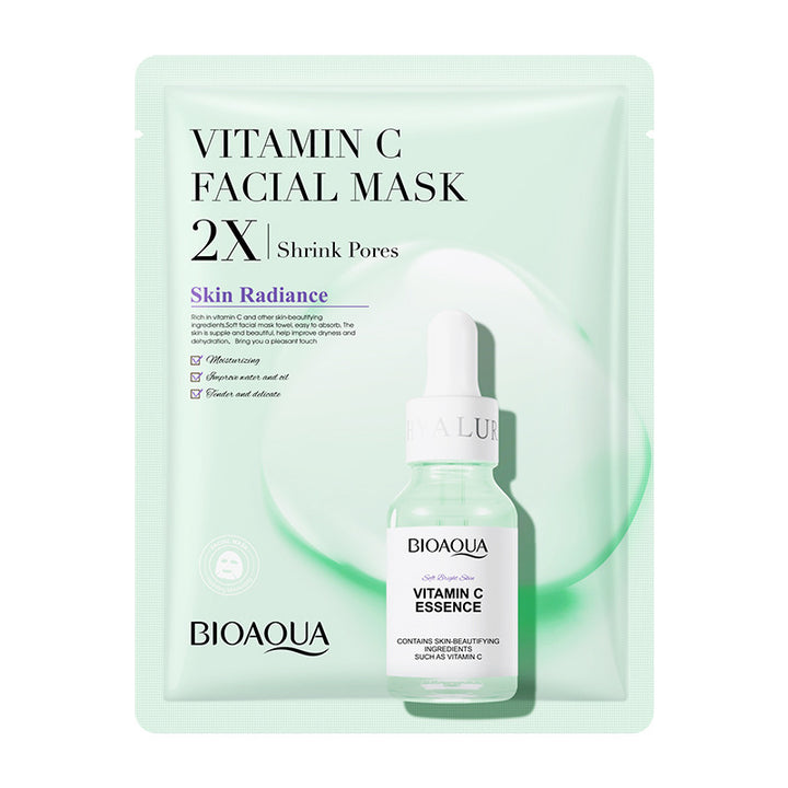 Hydrating Sheet Masks with Collagen or Vitamin C