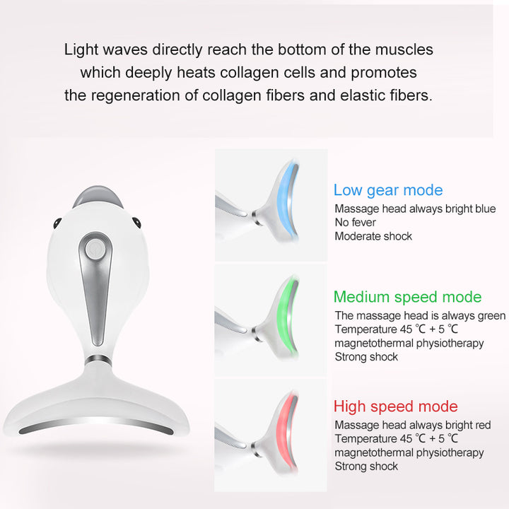 Rechargeable Neck Massager for Smoother-Looking Skin