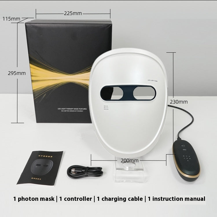Rechargeable LED Face Mask with 7 Light Colours