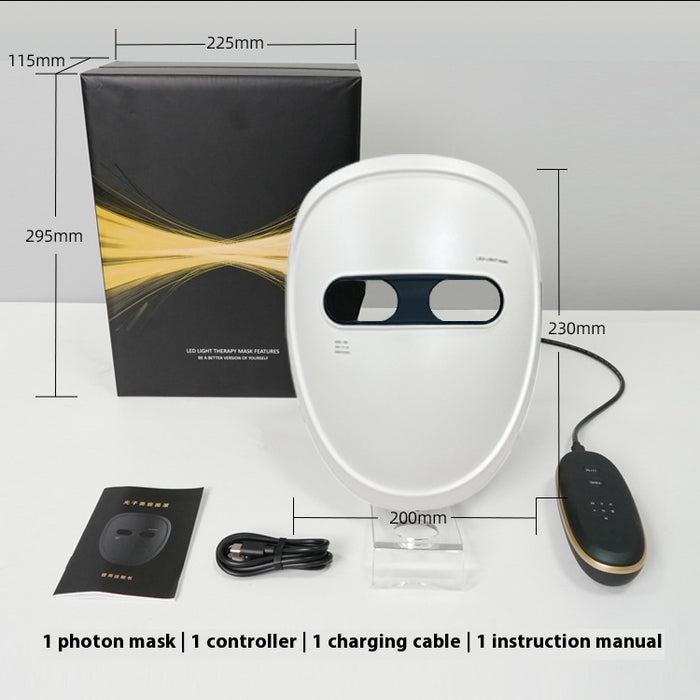 Nolivela Rechargeable LED Face Mask with 7 Light Colours