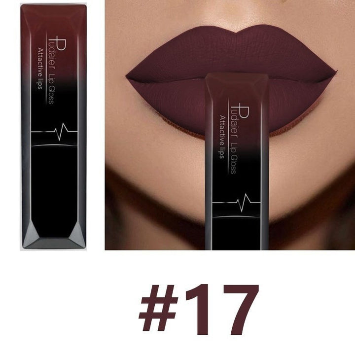 Matte Liquid Lipstick, Long Lasting and Waterproof