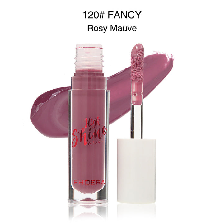 Jelly Lip Gloss with Mirror Shine, 24 Shades