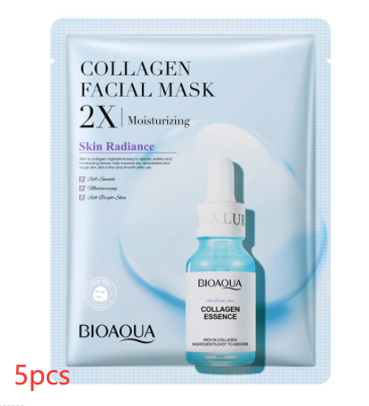 Hydrating Sheet Masks with Collagen or Vitamin C