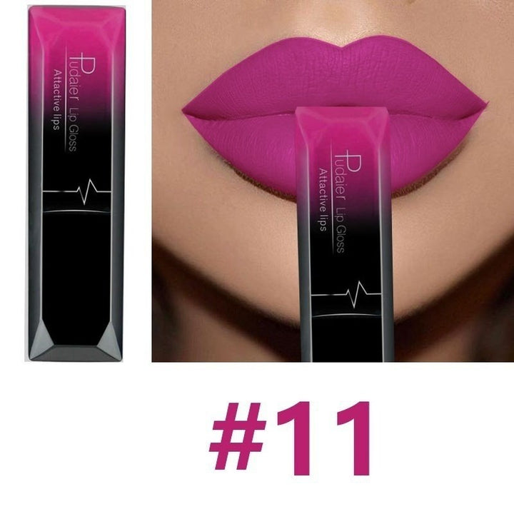 Matte Liquid Lipstick, Long Lasting and Waterproof