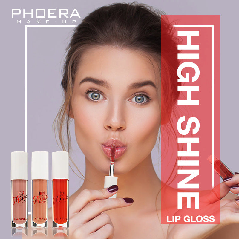 Jelly Lip Gloss with Mirror Shine, 24 Shades