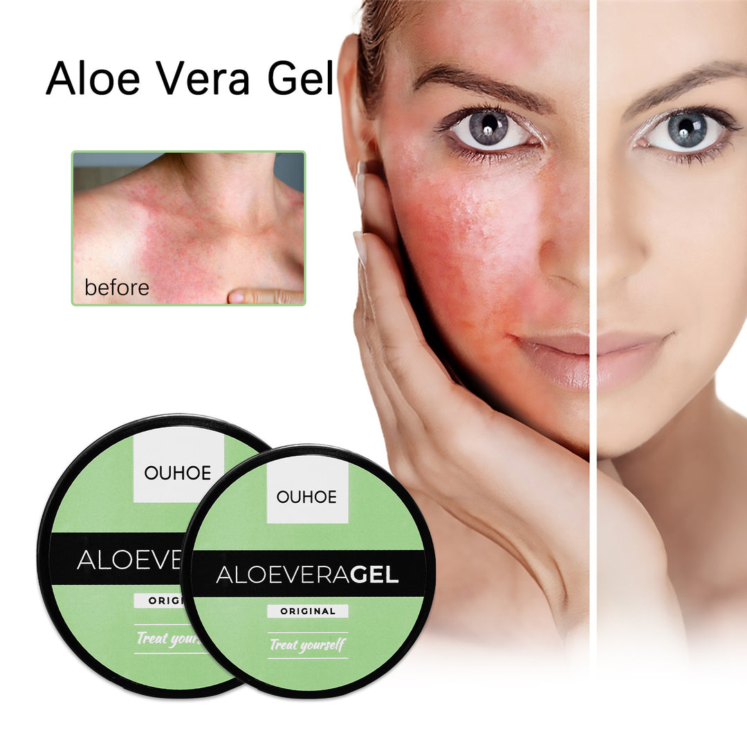 Tanning Accelerator Cream and Aloe Vera After Sun Gel